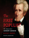 Cover image for The First Populist